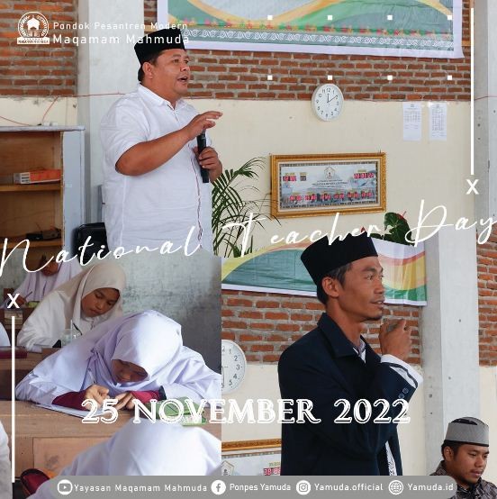 Selamat Hari Guru Nasional 25 November 2022.