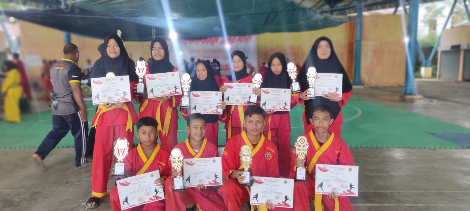 Extra Kulikuler Seni Bela Diri Silat Tapak Suci Pesantren Modern Maqamam Mahmuda