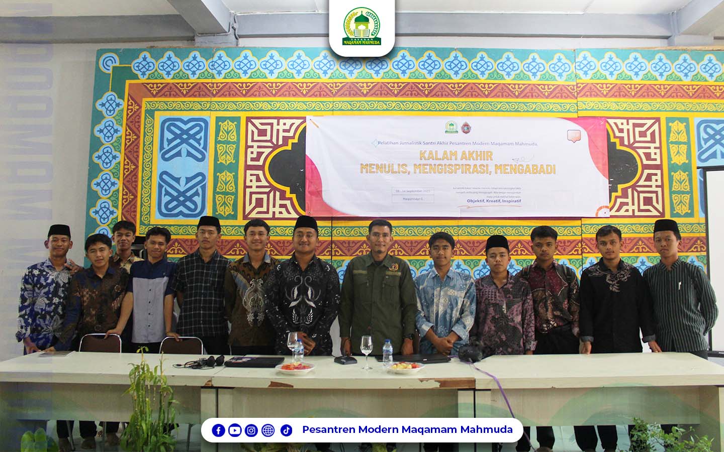 Santri Akhir Ikuti Pelatihan Jurnalistik Bersama Redaktur Media Online