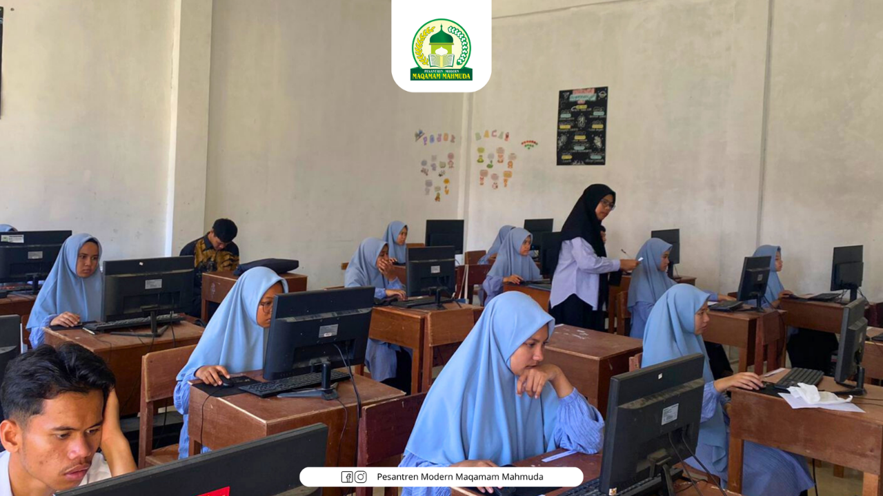 Santri Akhir Kelas 6 Ikuti Try Out UTBK sebagai Persiapan Menuju Perguruan Tinggi