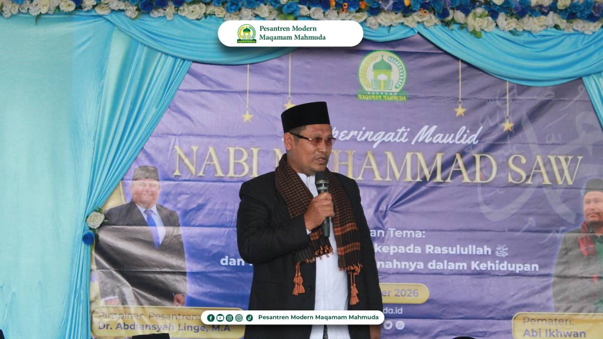 Pesantren Modern Maqamam Mahmuda Gelar Peringatan Maulid Nabi Muhammad ﷺ